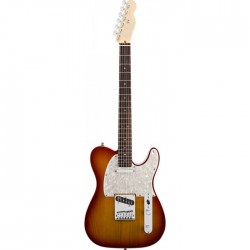 Fender Telecaster American Deluxe Aged Cherry Sunburst Touche Palissandre