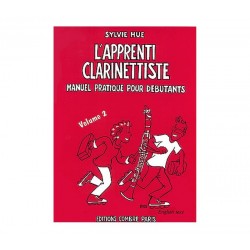 L'apprenti clarinettiste vol 2 de Sylvie Hue ed Combre