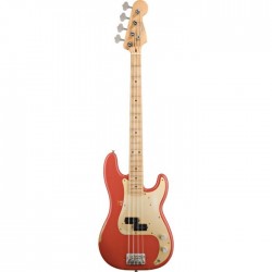 Fender Road WornÂ® '50s Precision BassÂ®, Maple Fingerboard, Fiesta Red