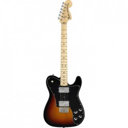 Fender Classic Series '72 TelecasterÂ® Deluxe Maple Fingerboard, 3-Color Sunburst