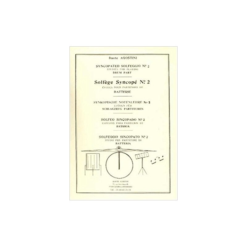 AGOSTINI SOLFEGE SYNCOPE VOL. 2