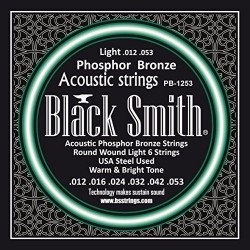 cordes acoustique black smith  12-53