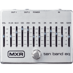 Pédale d'effet EQ 10 bandes...