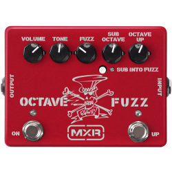 Octave Fuzz Slash Signature édition limitée red metallic