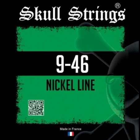 Skull Strings jeu de cordes guitare électrique Drop C 11-58