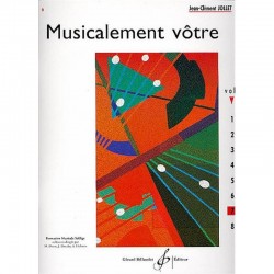 Musicalement vôtre de Jean Clément JOLLET VOL 7 ed Billaudot