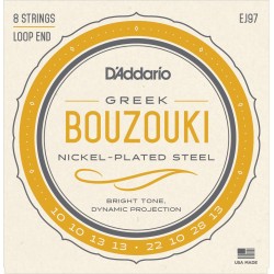 D'Addario Greek Bouzouki Nickel Plated Steel Strings