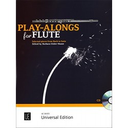 PLAY-ALONGS for FLUTE ed Universal Edition 