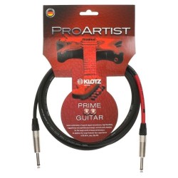 Klotz PRON030PR Pro Artist Instrument Cable 3m - Droit/Coudé