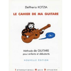 Le cahier de ma Guitare de Kotzia 