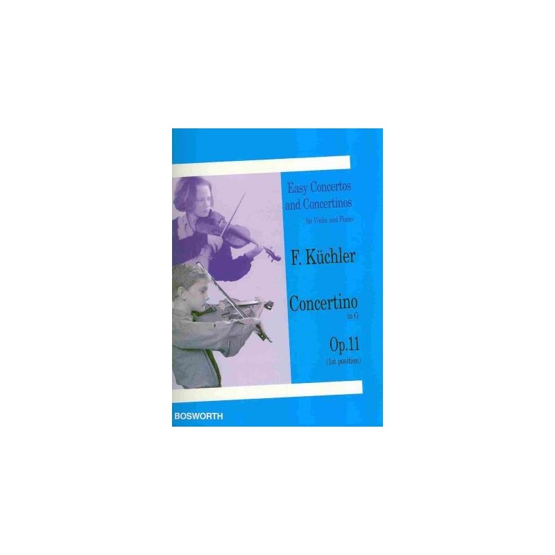 easy concertos and concertinos for violon and piano O.Rieding Op.35