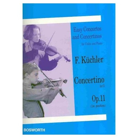 easy concertos and concertinos for violon and piano O.Rieding Op.35