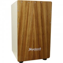 CAJON SHERWOOD ZEBRANO BRILLANT