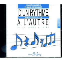 CD d'un rythme à l'autre volume 1
