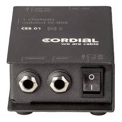 Cordial -Boite de direct passive 1 canal - ECL CES01