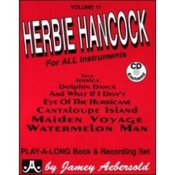 HERBIE HANCOCK VOL 11  + CD ED AEBERSOLD