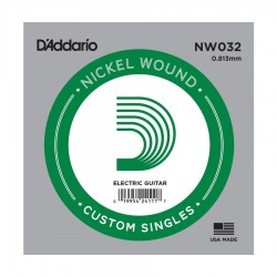 D'addario NW032 Corde à l'unité