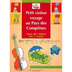 Petit violon voyage au pays des comptines vol 1 - Isabelle Dupont