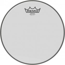 Peau Emperor blanc lisse 10\" pour Tom/ Caisse claire