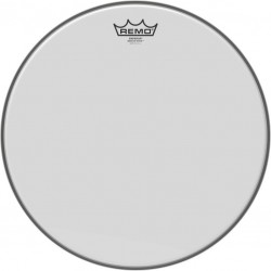 Peau Emperor blanc lisse 15\" pour Tom/ Caisse claire/ Tom sur pieds