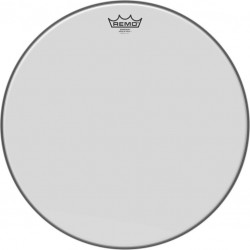 Peau Emperor blanc lisse 18\" pour Tom sur pieds
