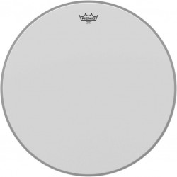 Peau Emperor blanc lisse 24\" pour grosse caisse