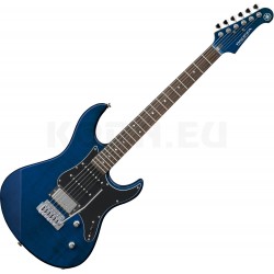 YAMAHA PA612VIIFMTBU guitare electrique mic seymour hss translucent blue
