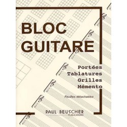 cahier de Tablatures
