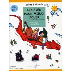 solfier pour mieux jouer vol 2 de sylvie baraud ed billaudot