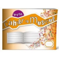 cahier de portée  petit format 