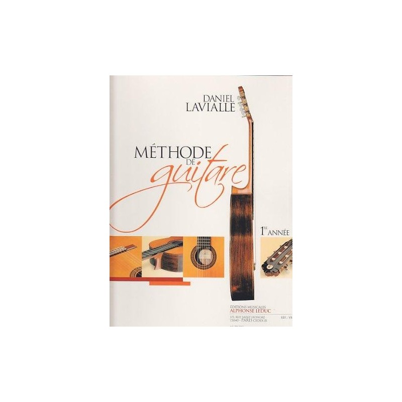 Méthode de guitare Daniel LAVIALLE ed leduc