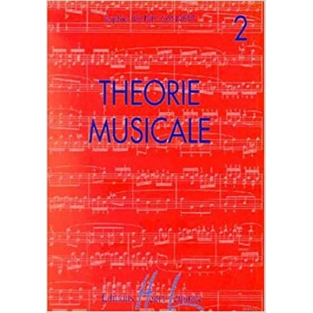Théorie musicale Vol.2 - JOUVE-GANVERT Sophie