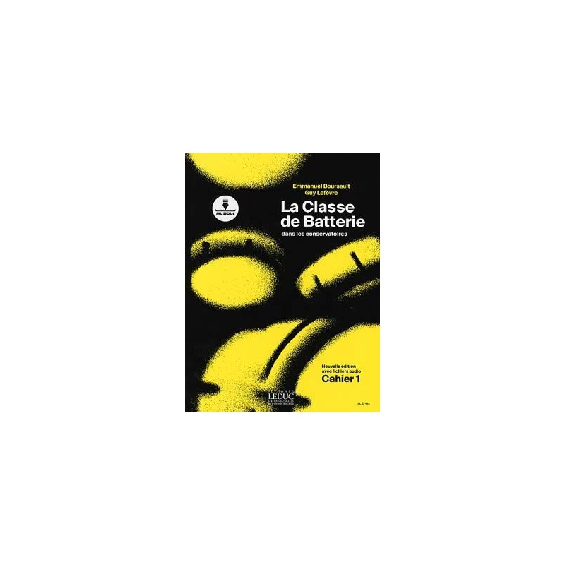 L a classe de batterie vol 1 d'Emmanuel Boursault et Guy Lefevre