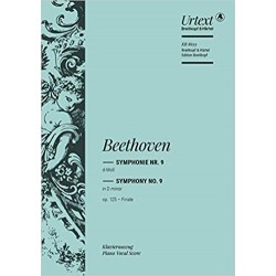 Beethoven Symphonie 9 ed Breitkopf