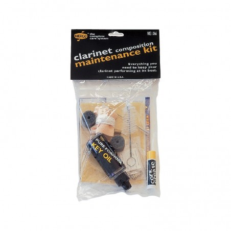 Kit de nettoyage pour clarinette