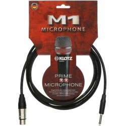 Klotz MIFP1K0300 cable xlr/jack microphone Cable 3m -