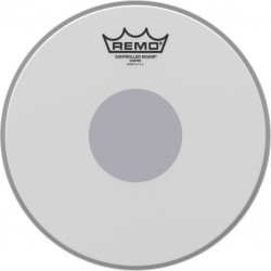 Peau de frappe CS sablée 10\" + rond noir en-dessous