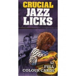 Crucial Jazz Licks 52 cartes 