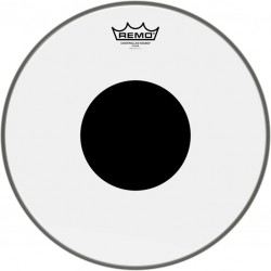 Peau CS Transparente 14\" + rond noir, pour Tom