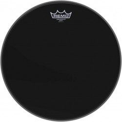 Peau Ebony Ambassador 14\" pour Tom/ Caisse claire/ Tom sur pieds