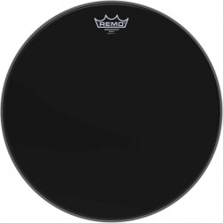 Peau Ebony Ambassador 16\" pour Caisse claire/ Tom sur pieds