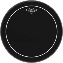 Peau Ebony Pinstripe 14\" pour Tom/ Caisse claire/ Tom sur pieds