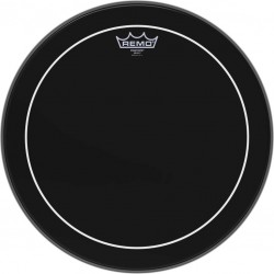 Peau Ebony Pinstripe 16\" pour Caisse claire/ Tom sur pieds
