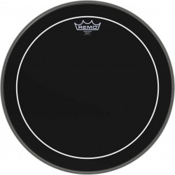 Peau Ebony Pinstripe 16\" pour grosse caisse