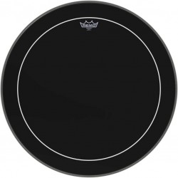 Peau Ebony Pinstripe 24\" pour Grosse caisse