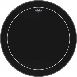 Peau Ebony Pinstripe 28\" pour Grosse caisse