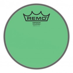 Peau de frappe Emperor Colortone, vert, 6\"