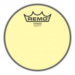 Peau de frappe Emperor Colortone, jaune, 6\"