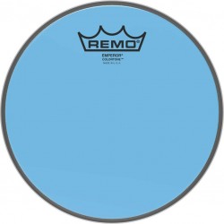 Peau de frappe Emperor Colortone, bleu, 8\"