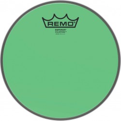 Peau de frappe Emperor Colortone, vert, 8\"